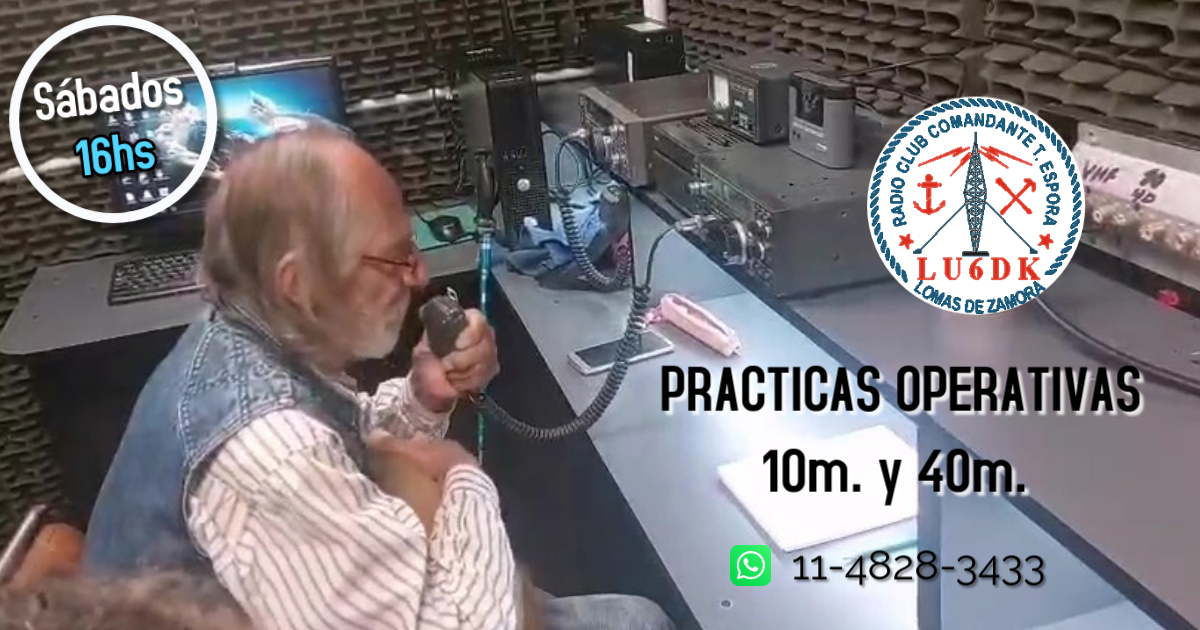 Practicas operativas todos los sabados de 16hs. a 19hs.